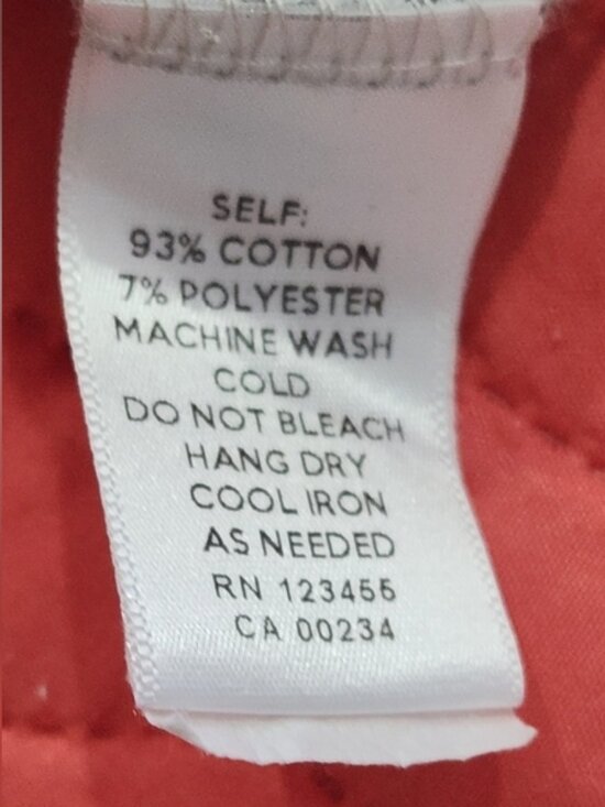 LORD & TAYLOR- Design Lab:Gray Button-Up Ribbed Top - Picture 5 of 5